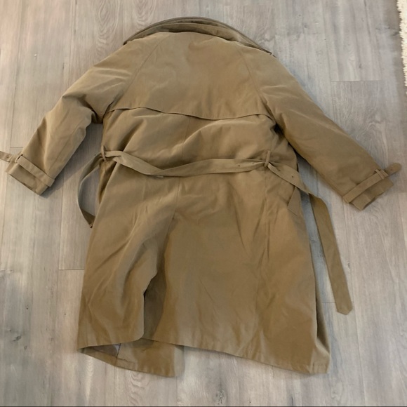 London Fog Brown Trench Coat Men’s Size 40L. L - Picture 14 of 16